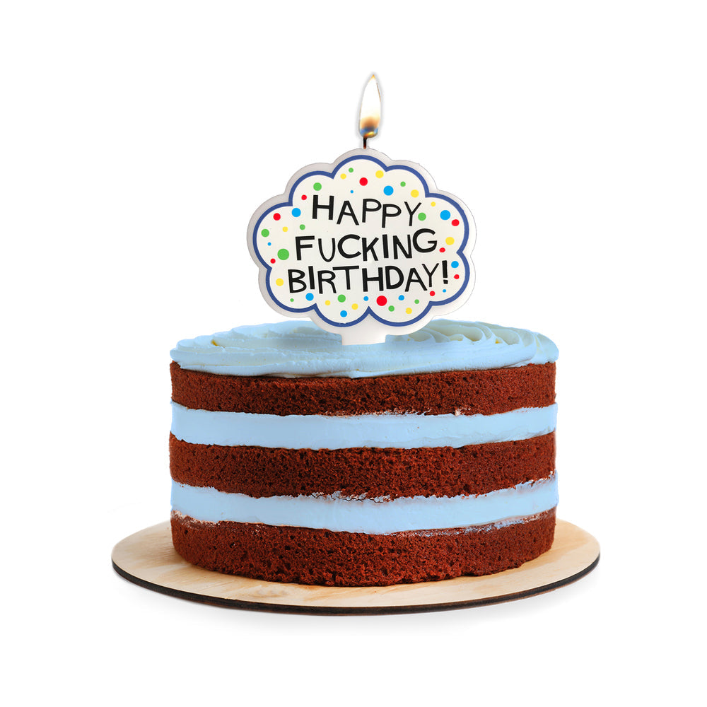Happy Fucking Birthday Candle