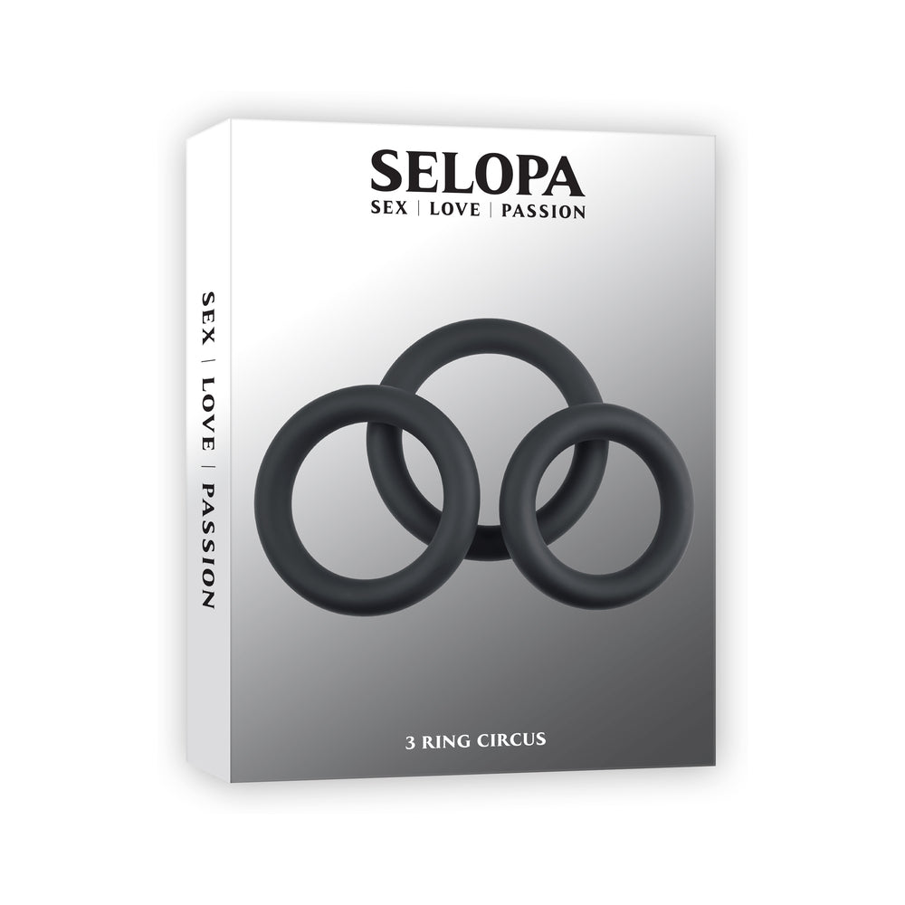 Selopa 3 Ring Circus - Black