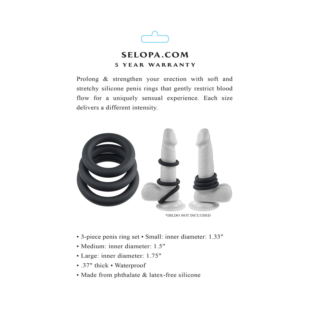 Selopa 3 Ring Circus - Black