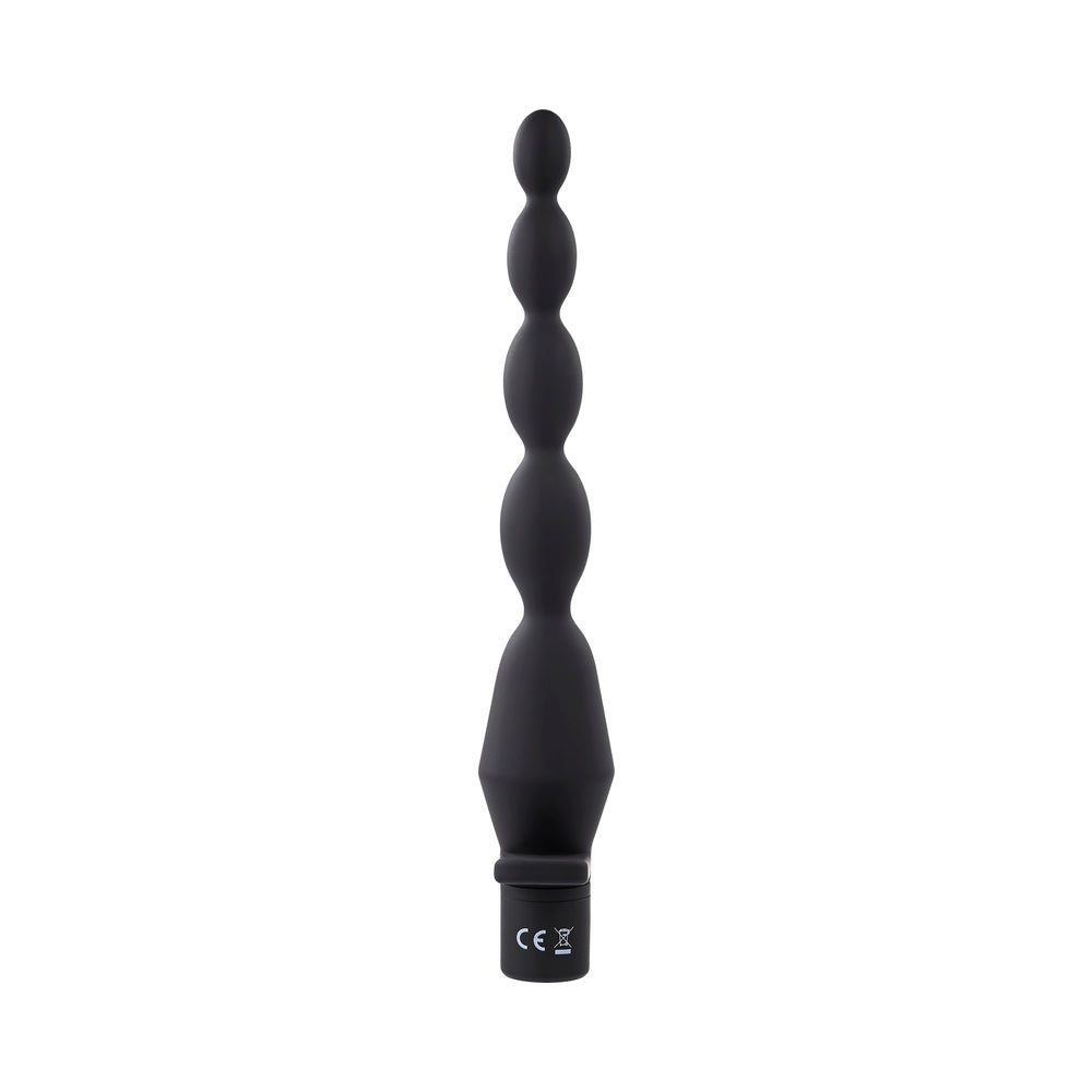 Selopa Vibrating Butt Beads - Black
