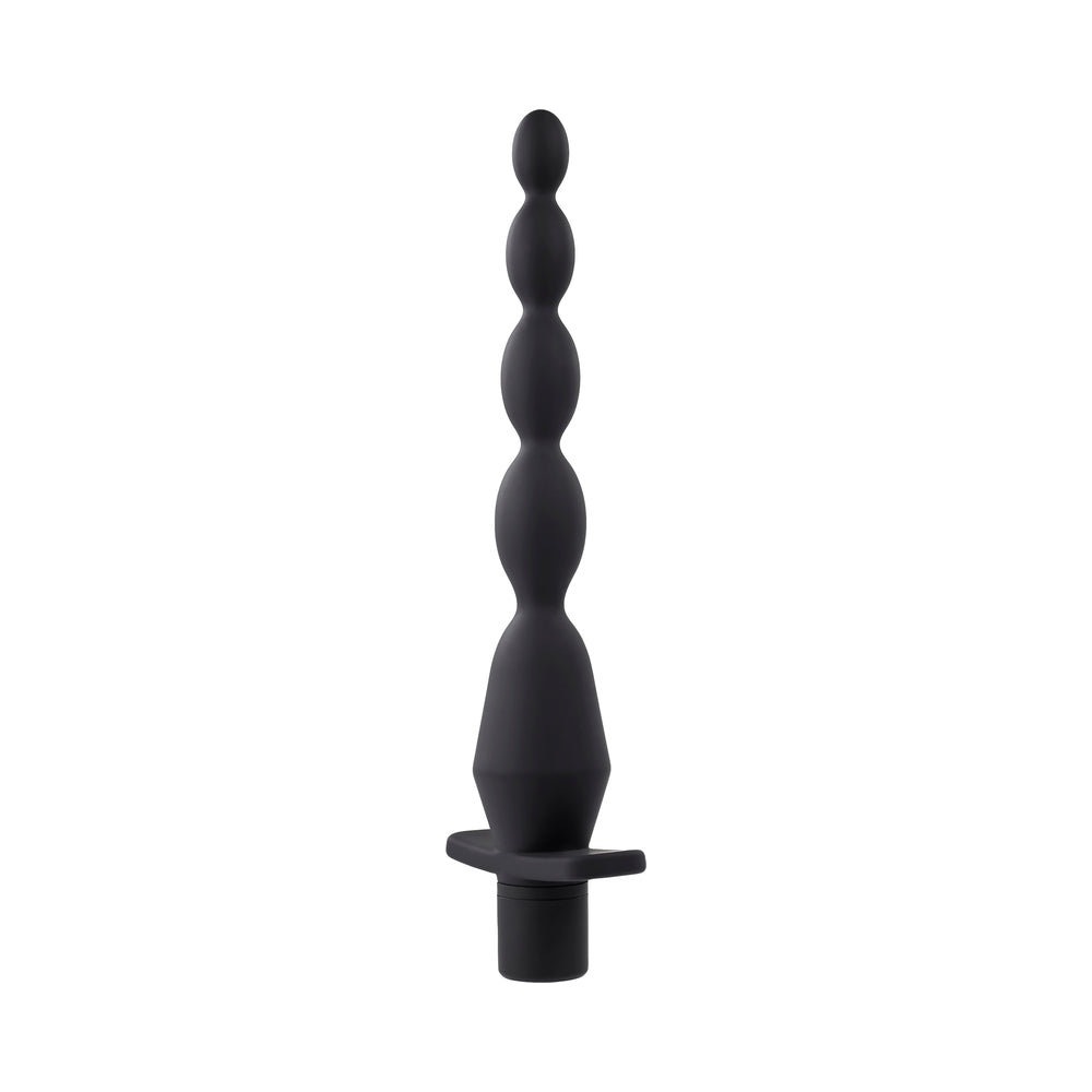 Selopa Vibrating Butt Beads - Black