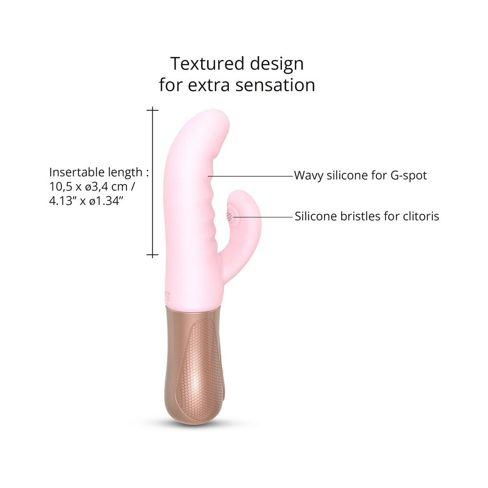 Love to Love Sassy Bunny Thrusting G-Spot Rabbit - Baby Pink