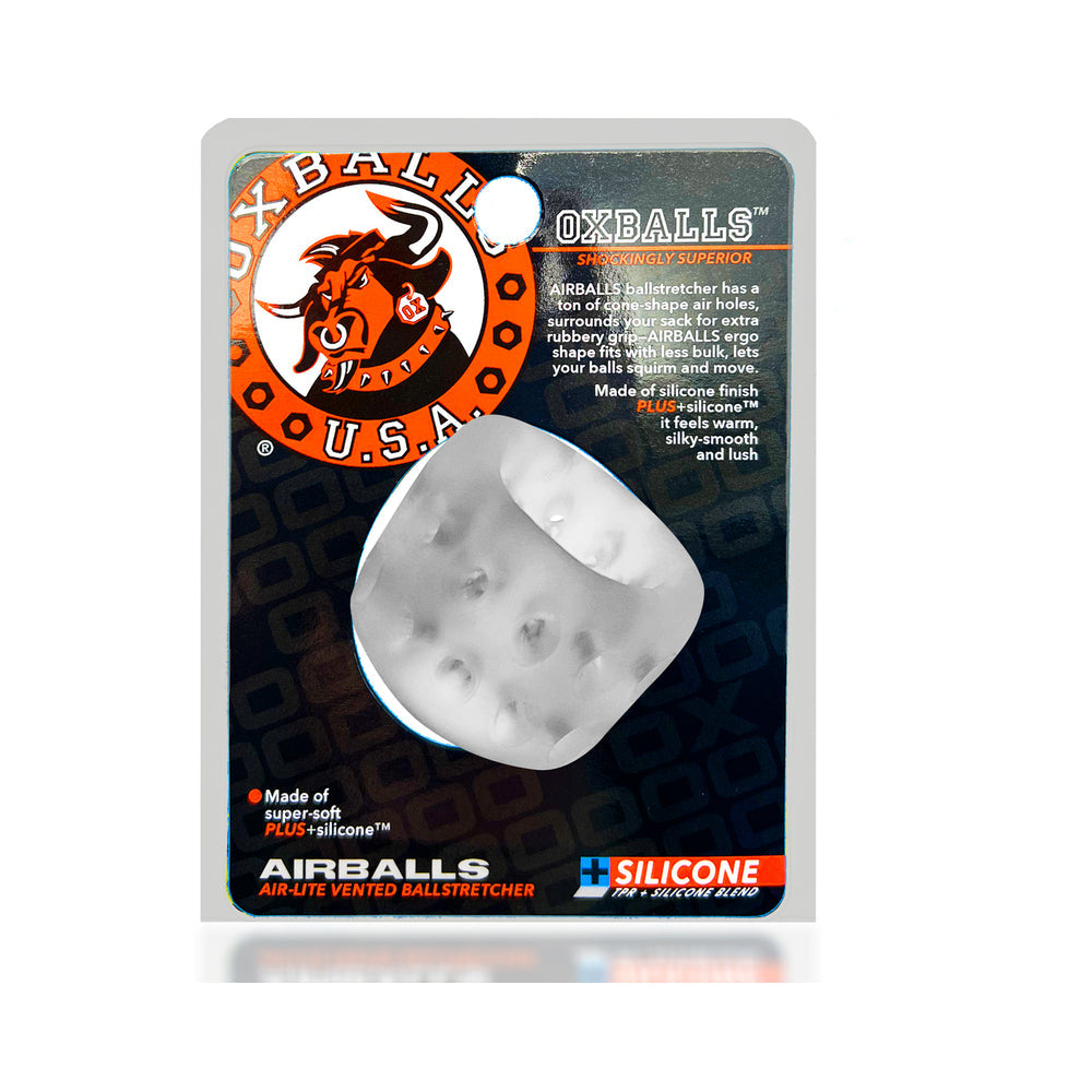 Oxballs Airballs Air-Lite Ballstretcher - Clear Ice
