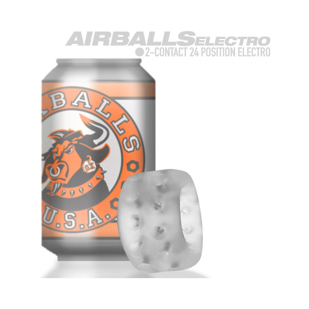 Oxballs Airballs Air-Lite Ballstretcher - Clear Ice