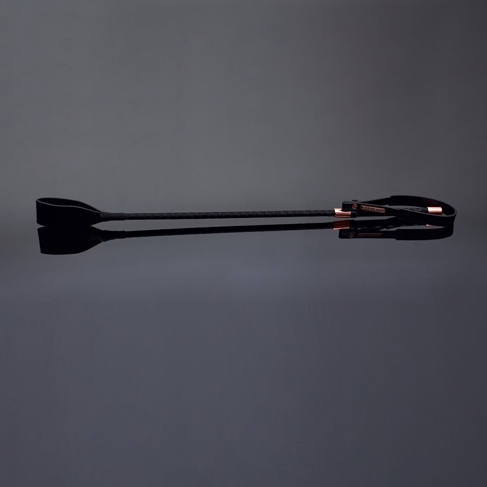 Pleasure Collection Matte Finish Crop - Black/Rose Gold