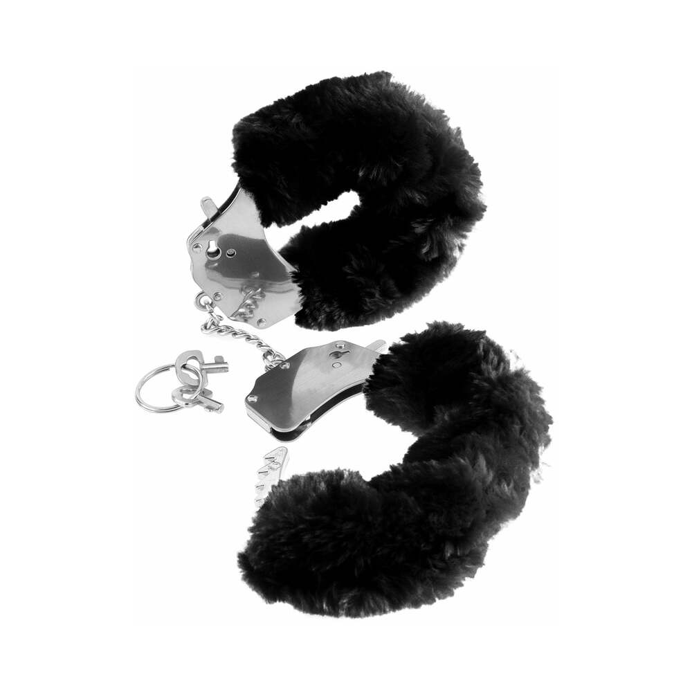 Fetish Fantasy Furry Cuffs-Black