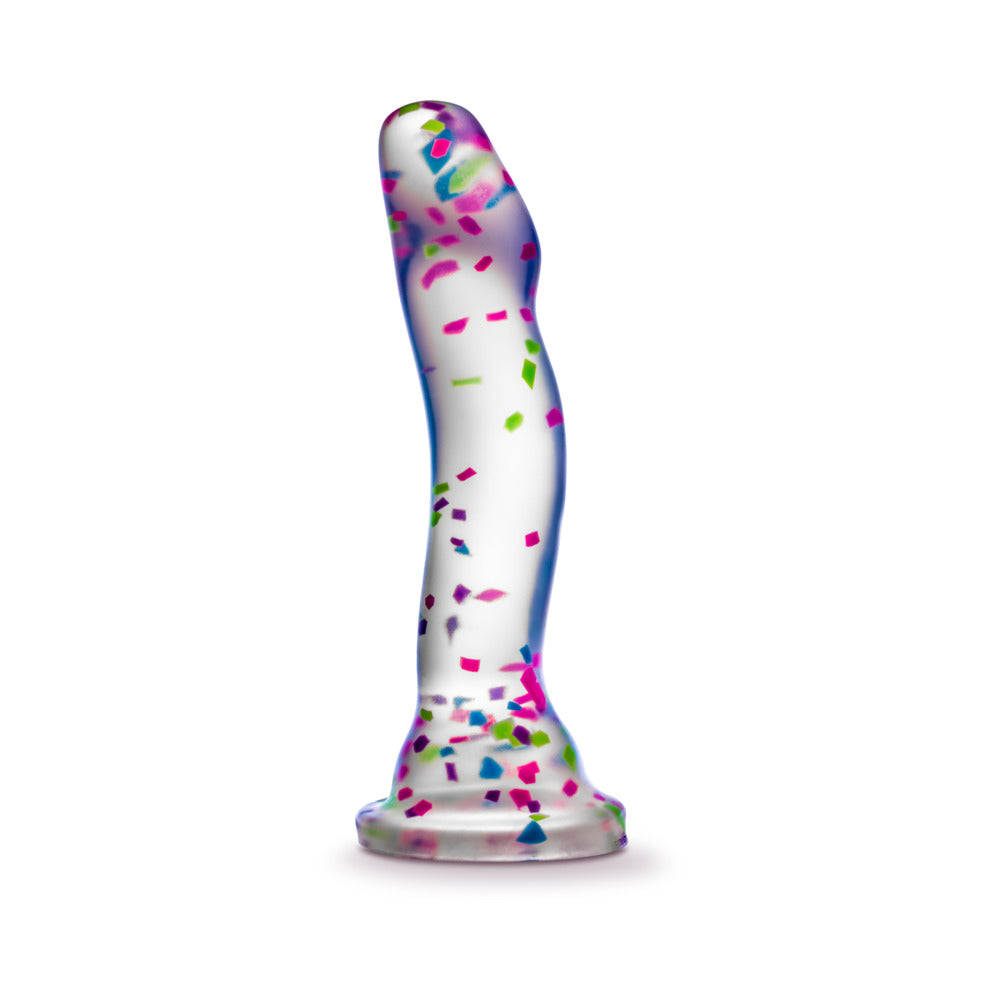 Neo Elite Glow in the Dark Hanky Panky Dildo-Confetti