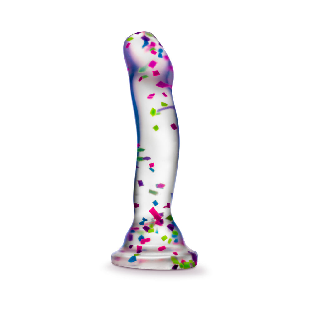Neo Elite Glow in the Dark Hanky Panky Dildo-Confetti