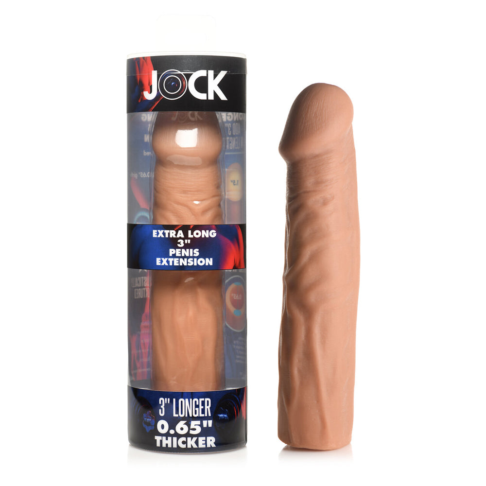 Curve Toys Jock Extra Long 3" Penis Extension Sleeve