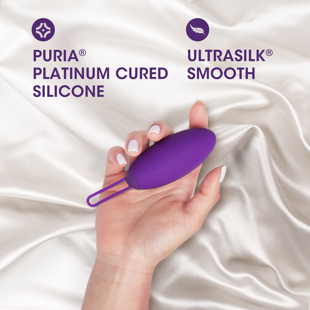 Blush Wellness Imara Vibrating Egg w/Remote - Purple