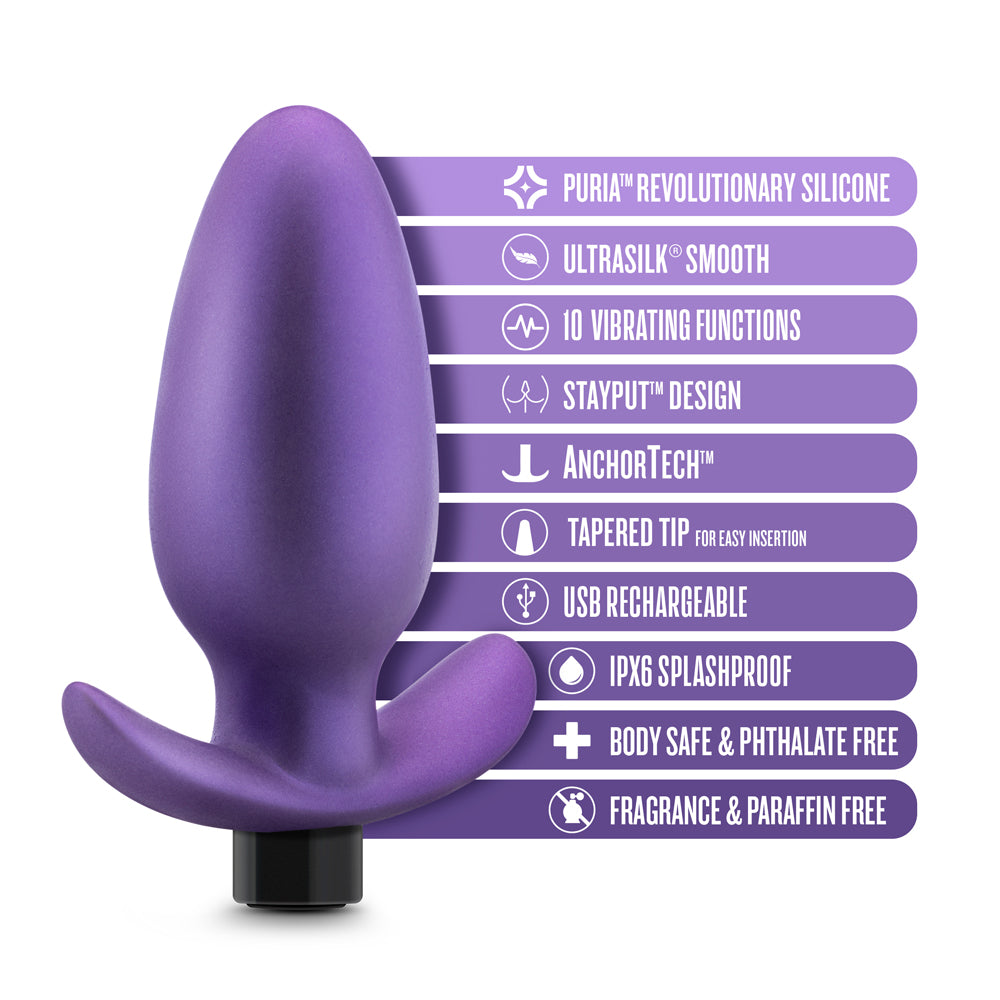 Blush Anal Adventures Matrix Excelsior Plug - Astro Violet