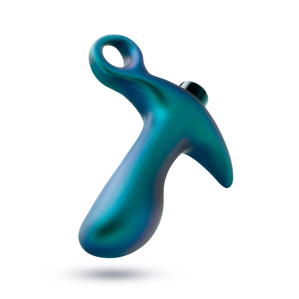 Blush Anal Adventures Matrix Teleportation Plug - Lunar Blue