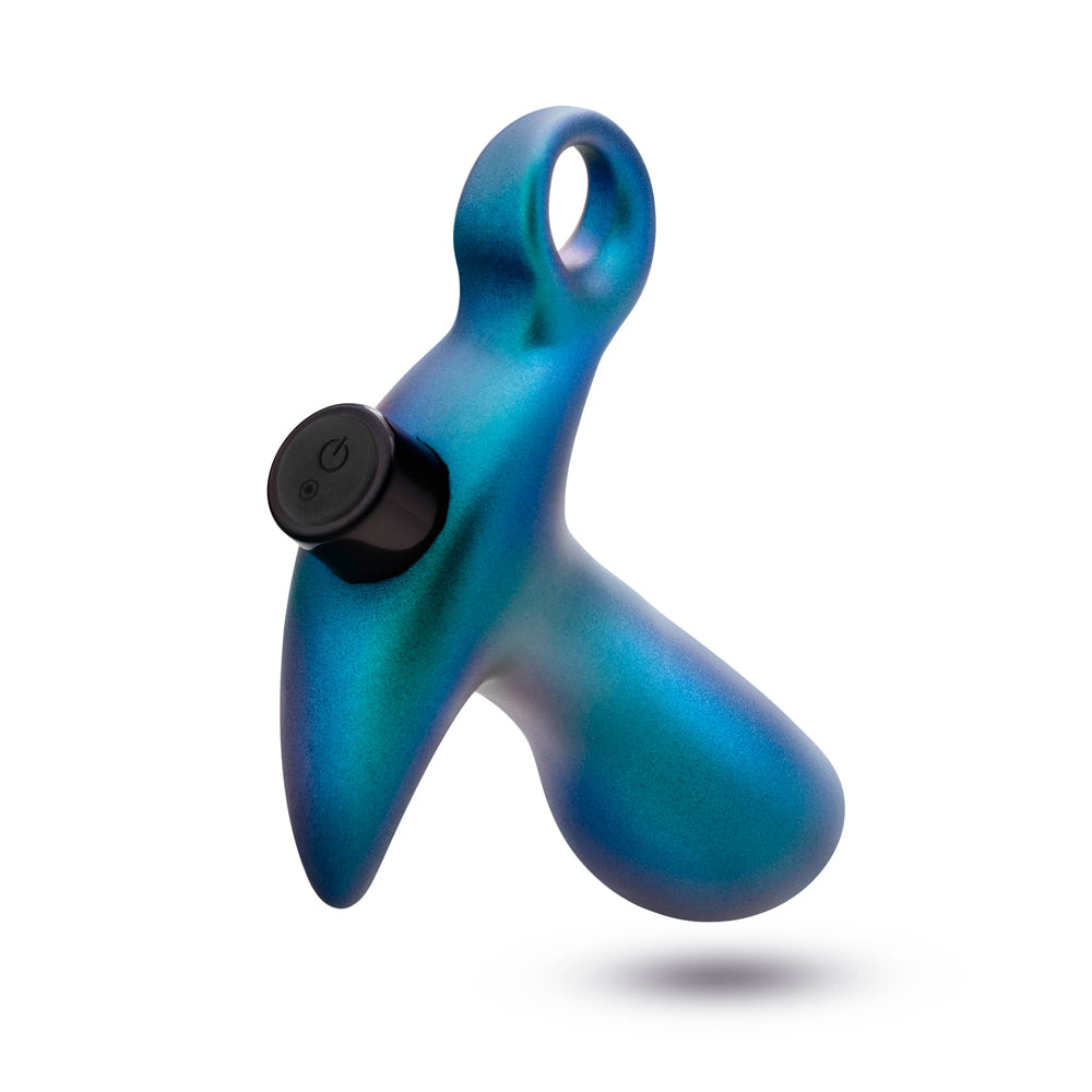 Blush Anal Adventures Matrix Teleportation Plug - Lunar Blue
