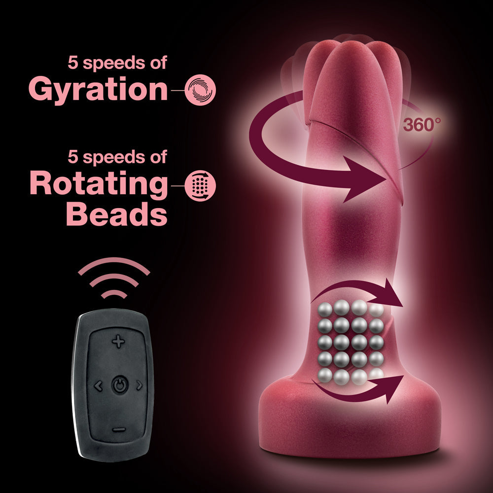 Blush Anal Adventures Matrix Atomic Plug - Martian Wine