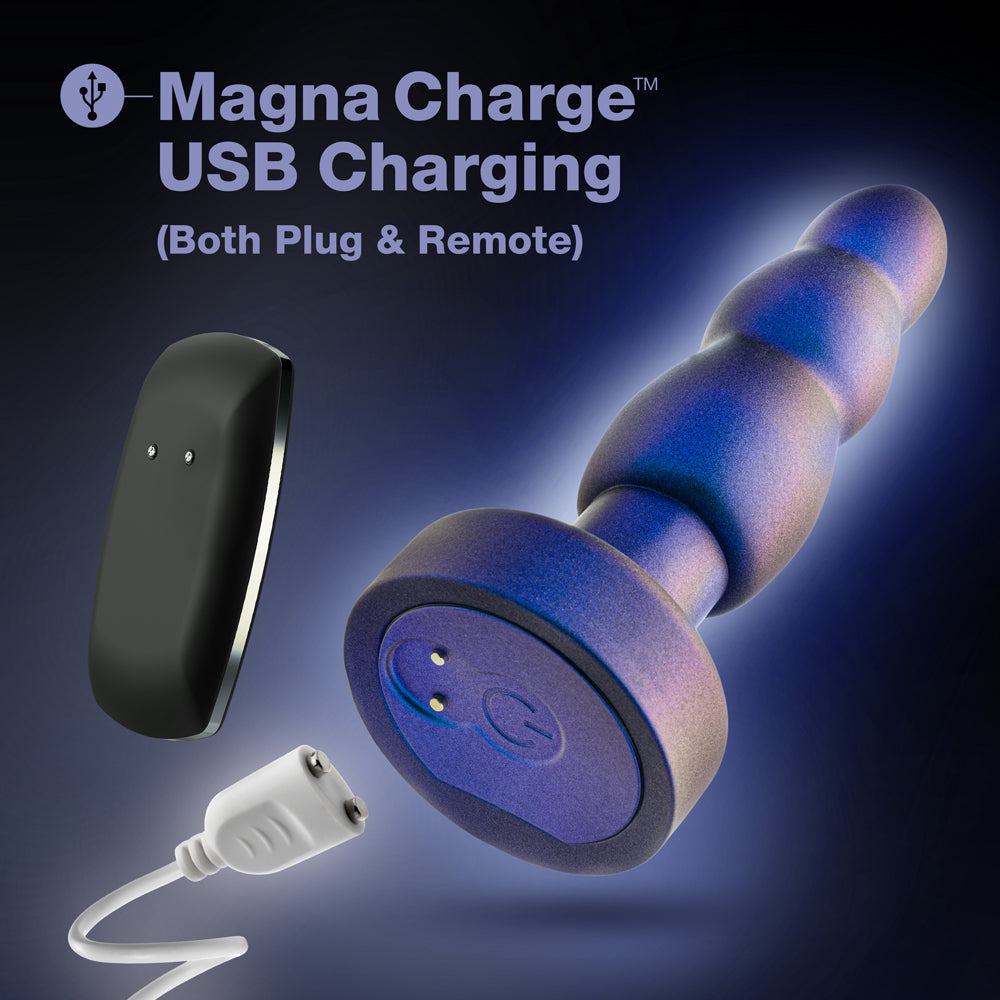 Anal Adventures Matrix Kinetik Plug-Space Age Blue
