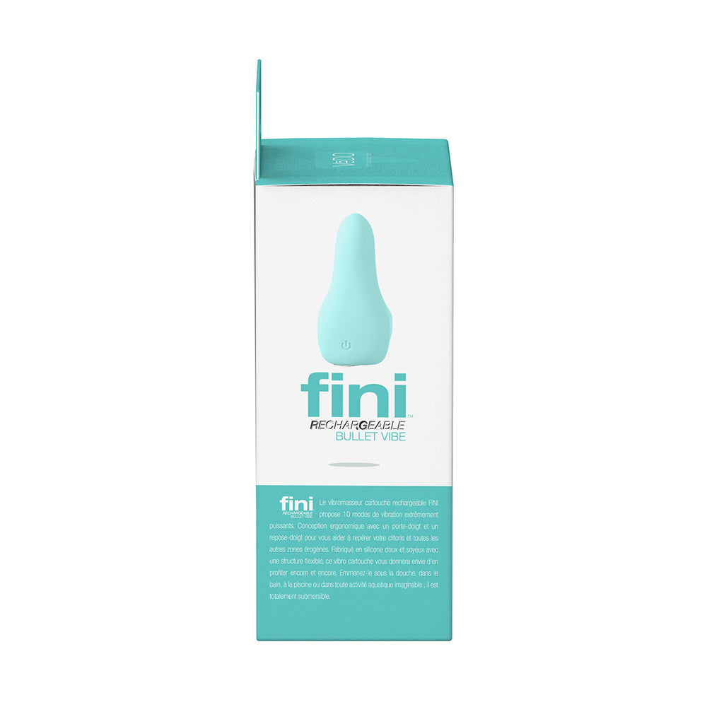 VeDO Fini Rechargeable Bullet Vibe - Turquoise