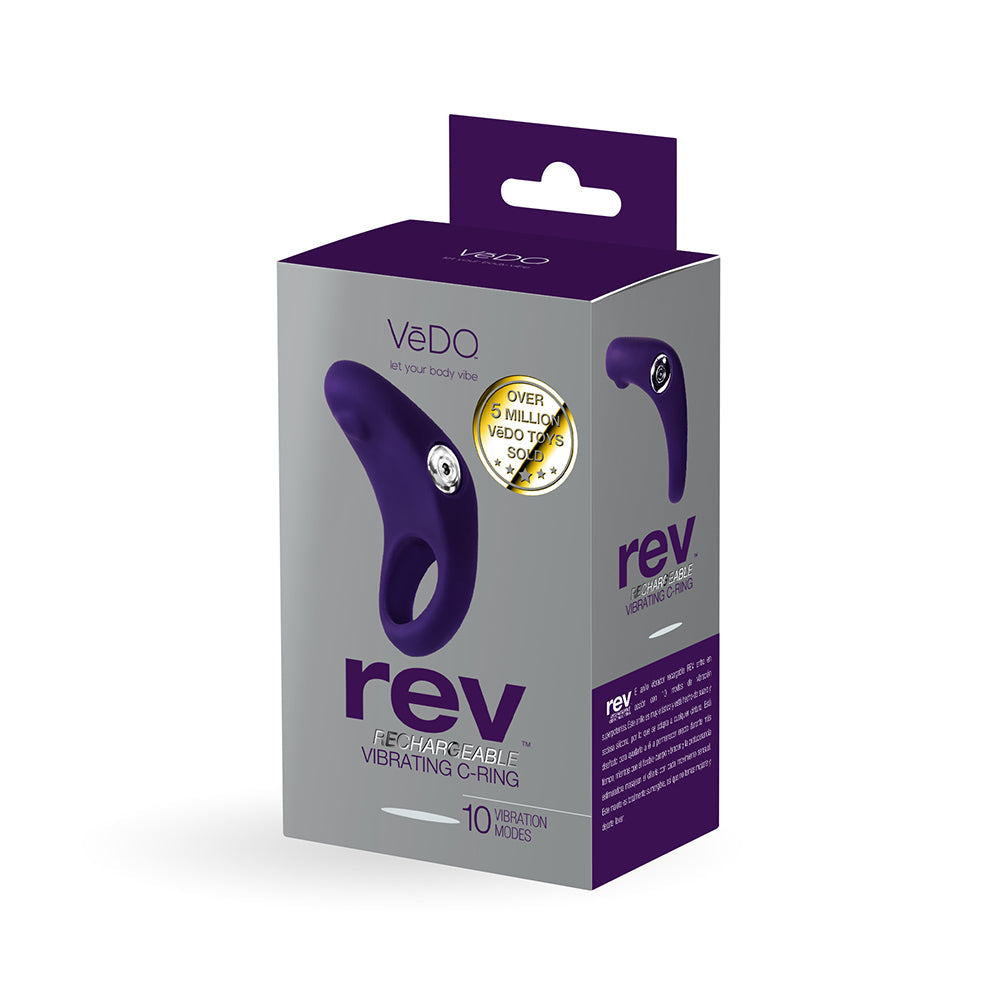VeDO Rev Rechargeable C Ring - Purple
