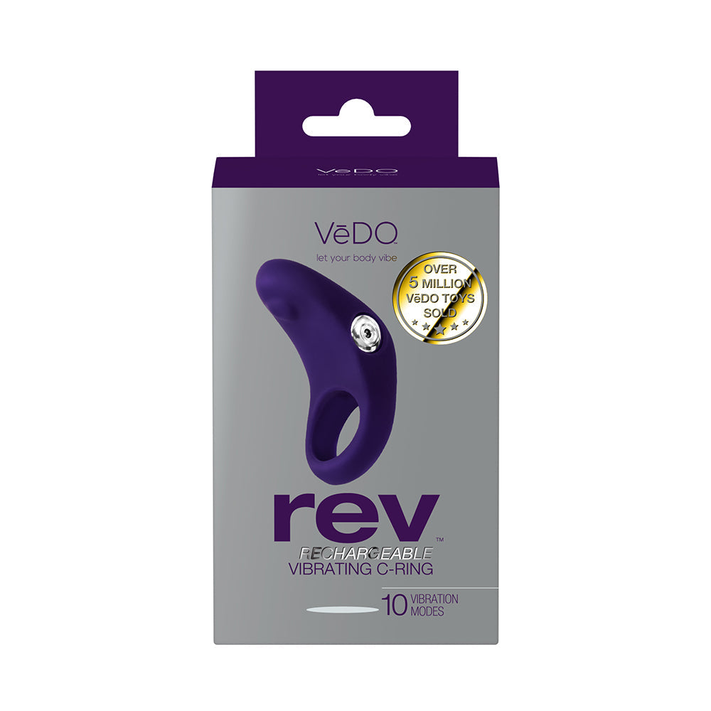 VeDO Rev Rechargeable C Ring - Purple