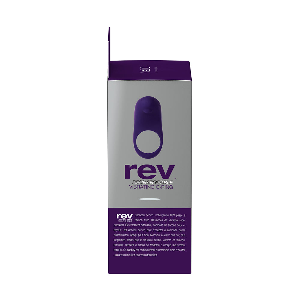 VeDO Rev Rechargeable C Ring - Purple