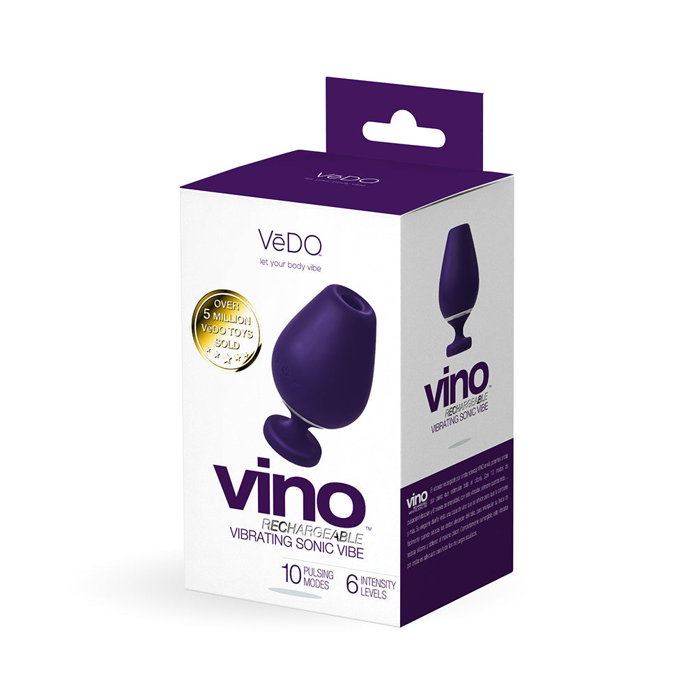 VeDO Vino Rechargeable Sonic Vibe - Purple
