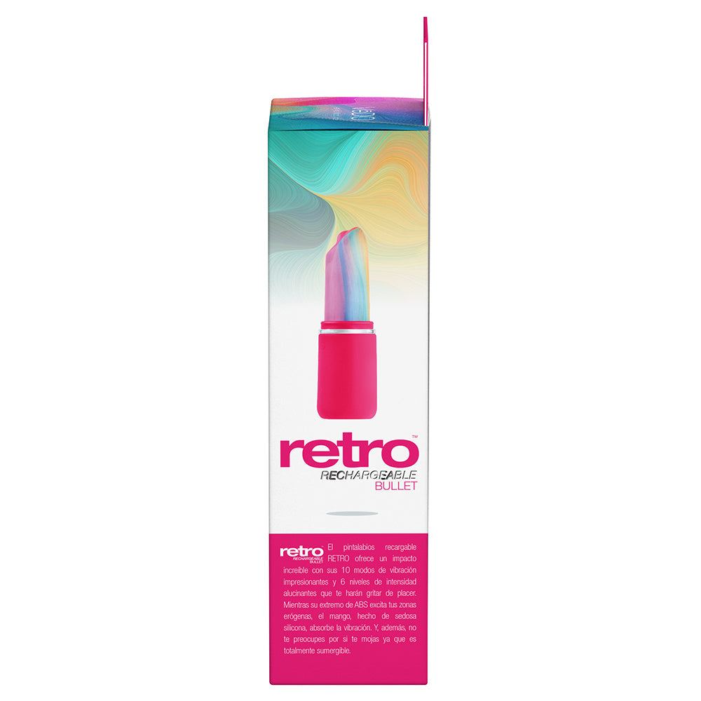 VeDO Retro Rechargeable Bullet Lip Stick Vibe - Pink