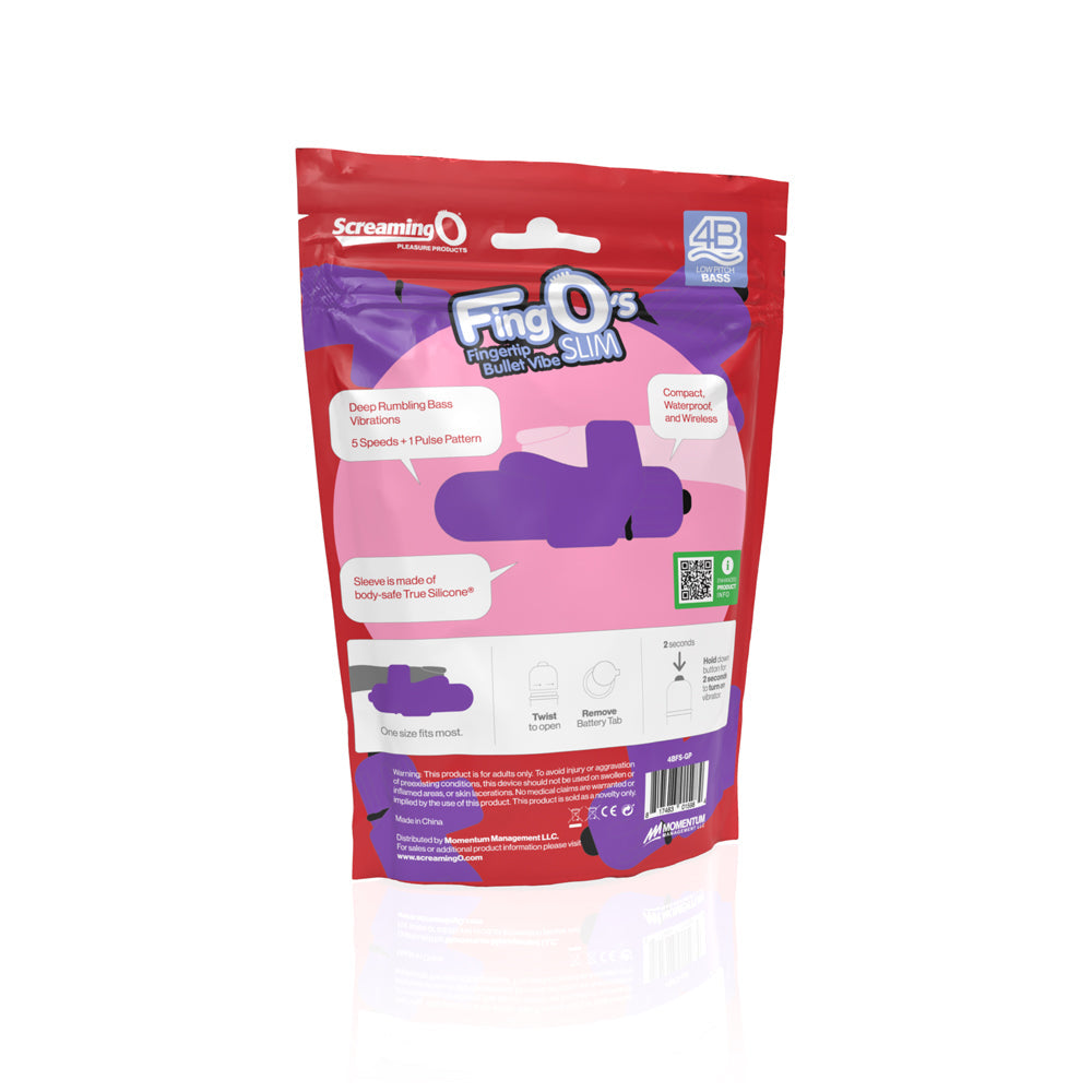 Screaming O 4B FingO Slim - Grape