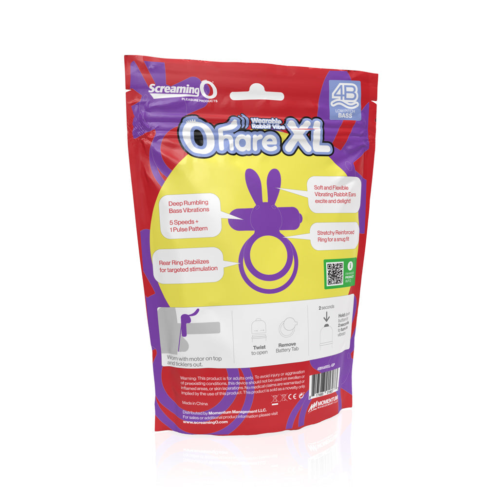 Screaming O 4B Ohare XL - Grape
