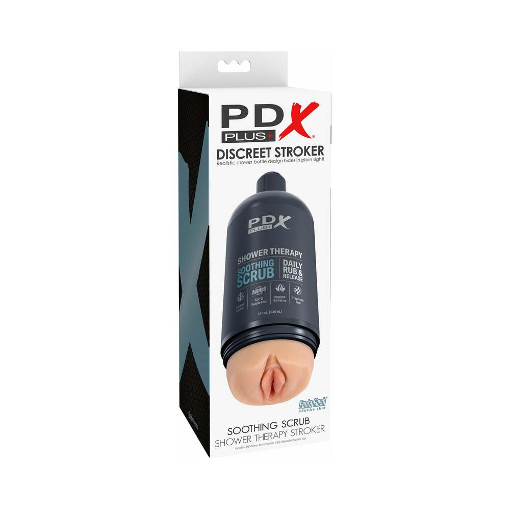 PDX Plus Shower Therapy Soothing Scrub - Light