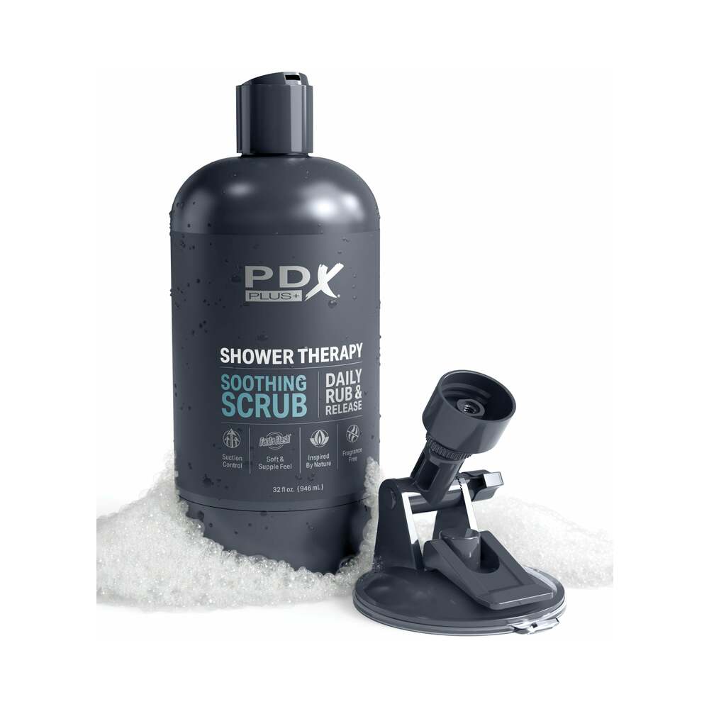 PDX Plus Shower Therapy Soothing Scrub - Light