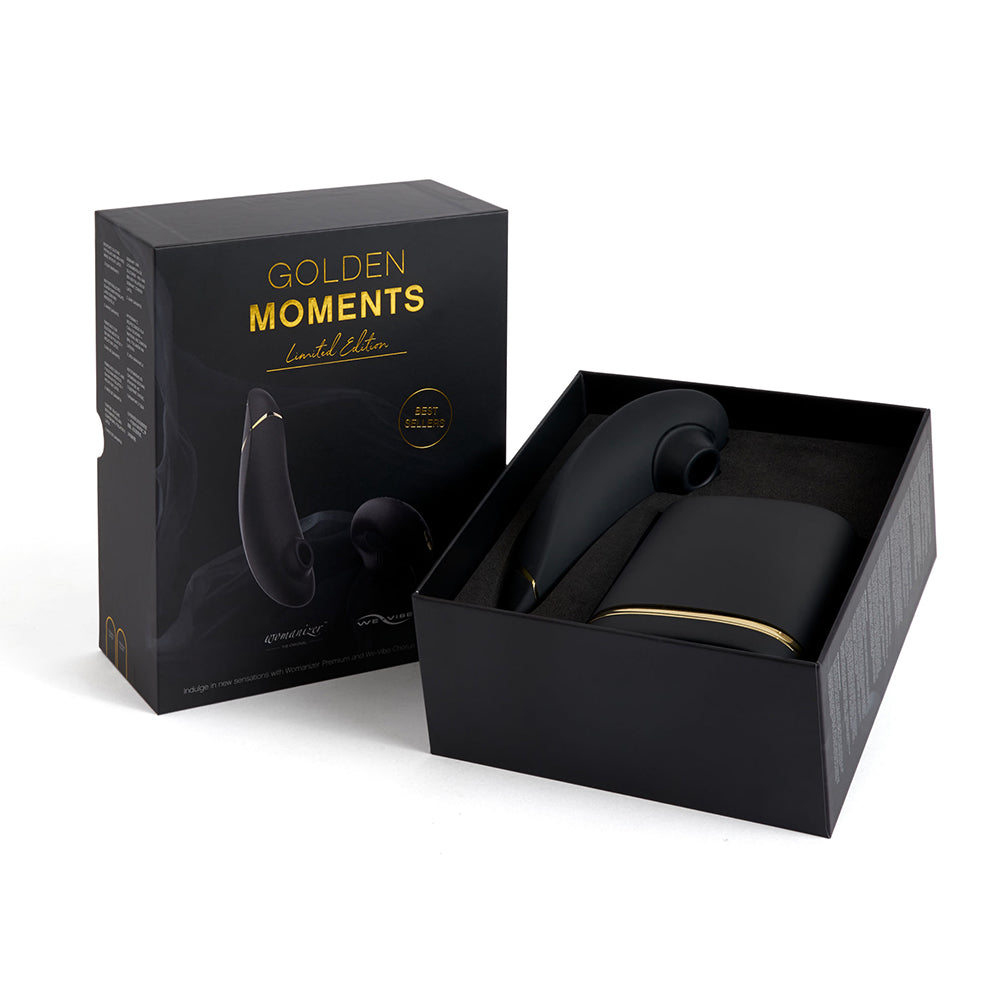 We-Vibe Chorus / Womanizer Premium 2 Golden Moments Collection 2023 - Black/Gold