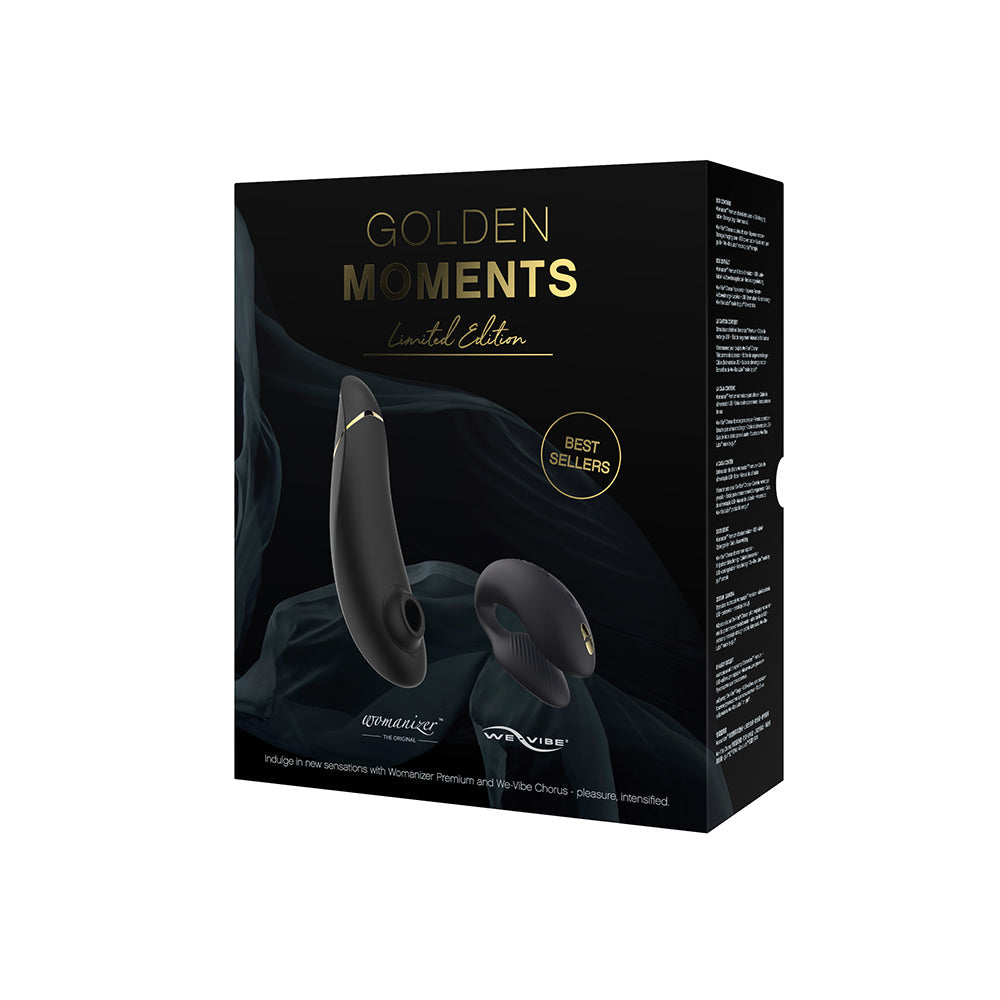 We-Vibe Chorus / Womanizer Premium 2 Golden Moments Collection 2023 - Black/Gold