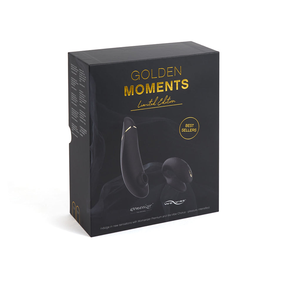 We-Vibe Chorus / Womanizer Premium 2 Golden Moments Collection 2023 - Black/Gold