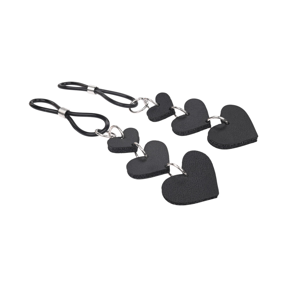 S&M Heart Nipple Ties