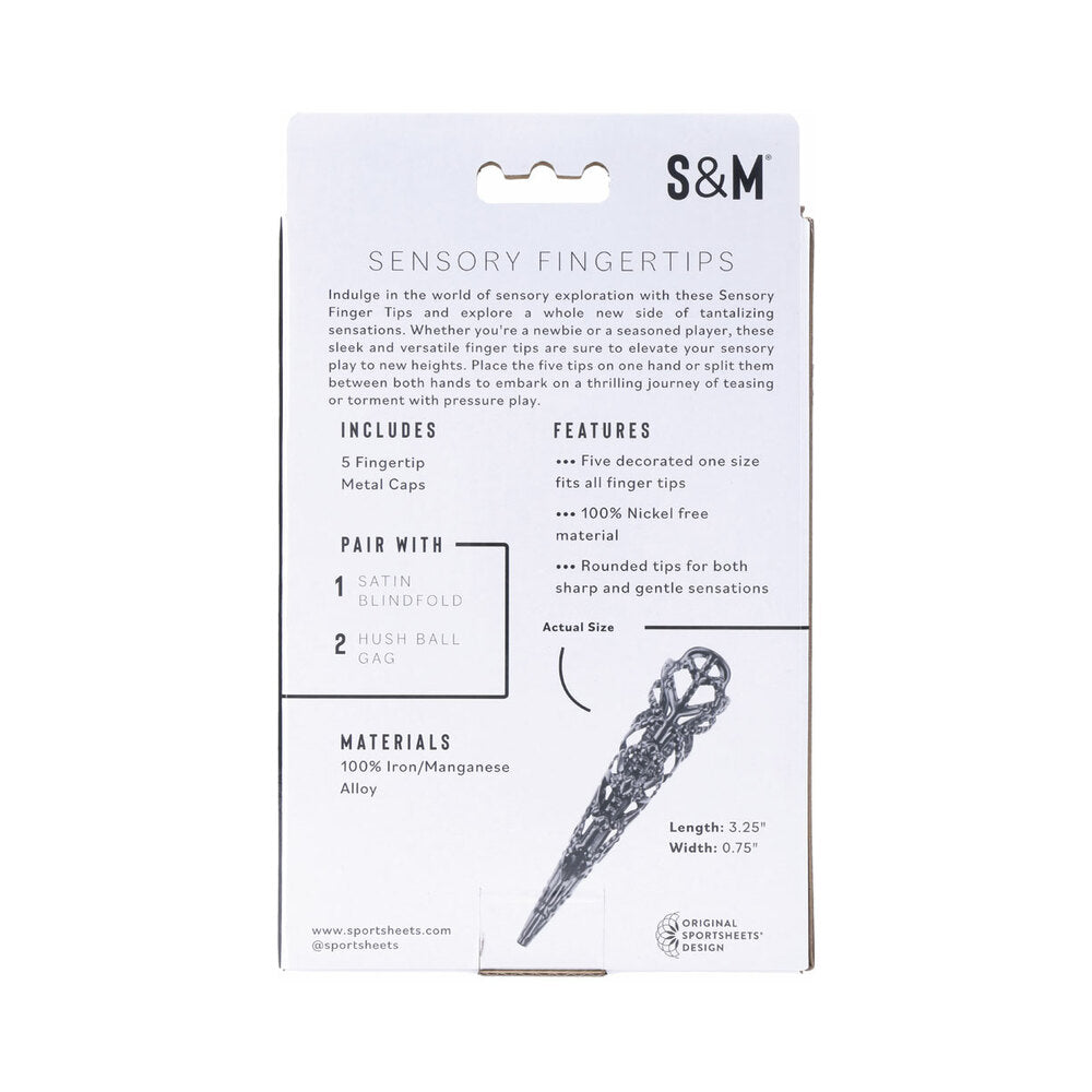 S&M Sensory Fingertips-Black