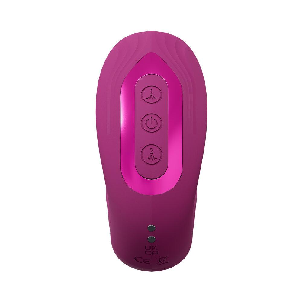 Shots Vive Yuna Dual Action Airwave Vibrator & G-Spot Stimulator - Pink