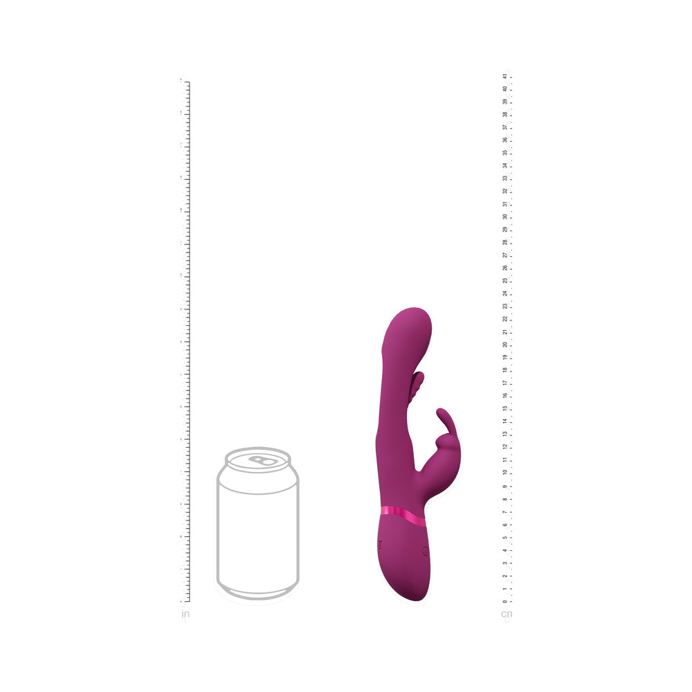 Shots Vive Mika Flapping Tongue Rabbit Vibrator - Pink
