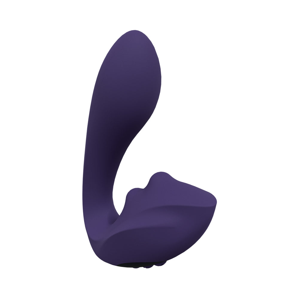 Shots Yuki Dual Action G-Spot Vibrator w/Massaging Beads - Purple