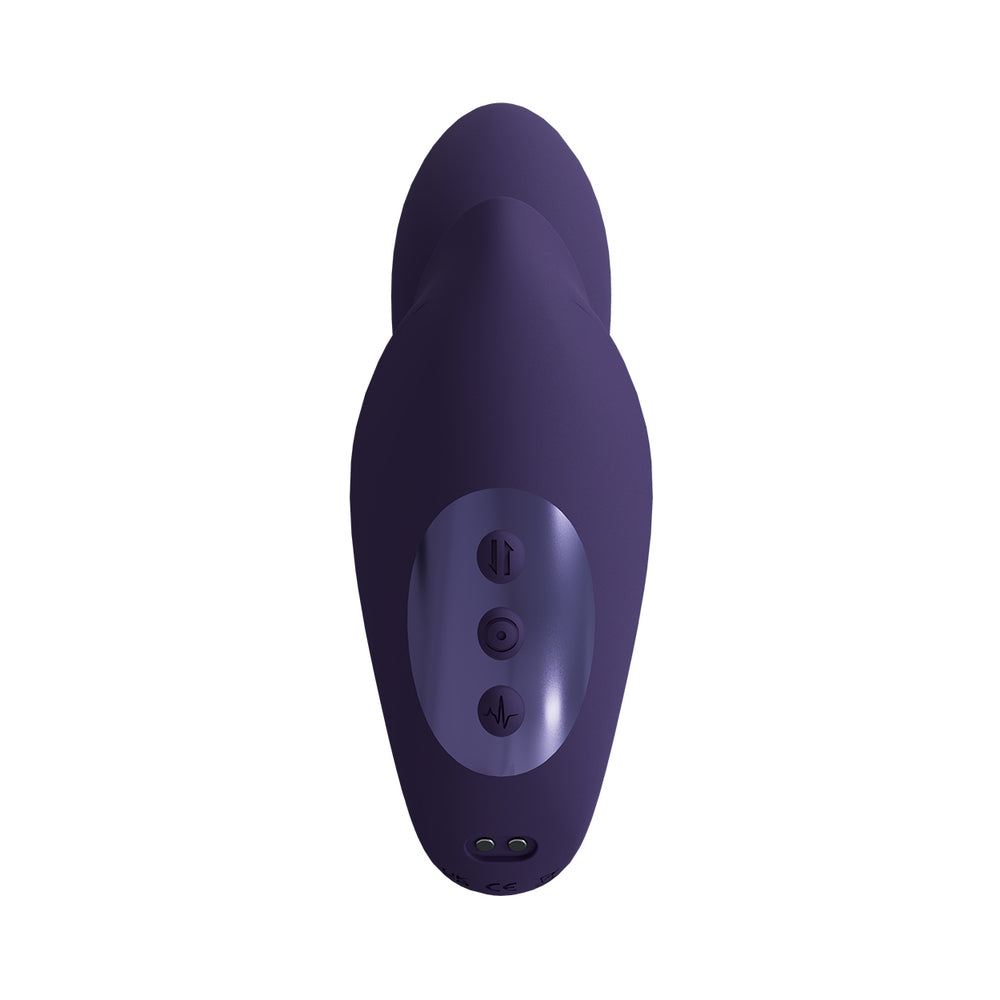 Shots Yuki Dual Action G-Spot Vibrator w/Massaging Beads - Purple