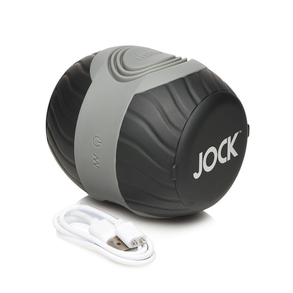 Curve Toys Jock 10x Vibrating Double Masturbator