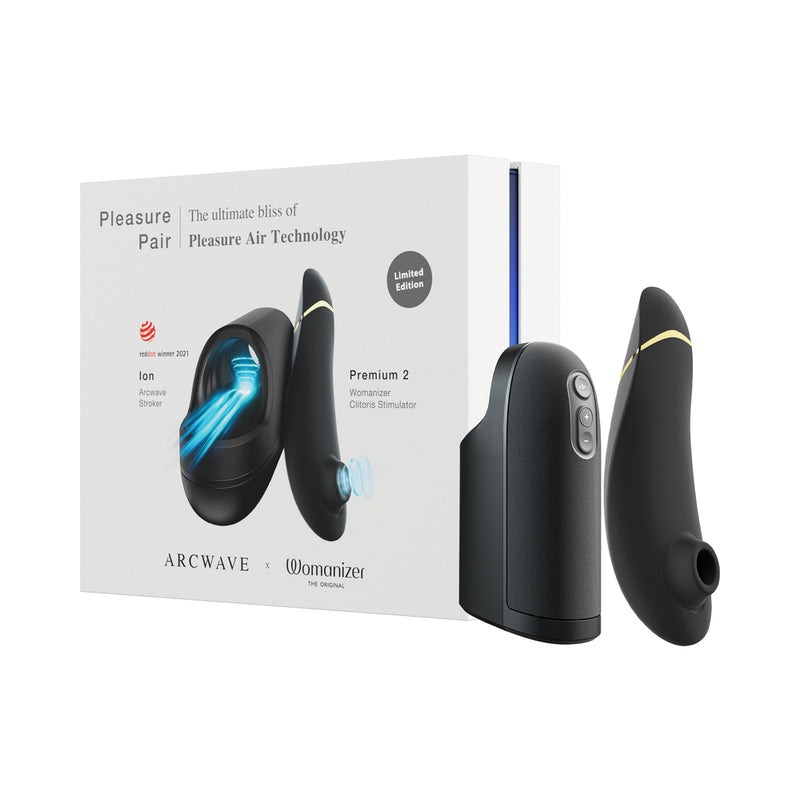 Arcwave Ion / Womanizer Premium 2 Pleasure Pair - Black