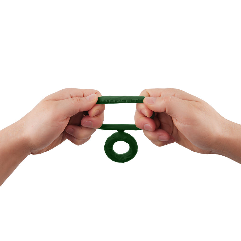 Shaft Double C-Ring - Small Green