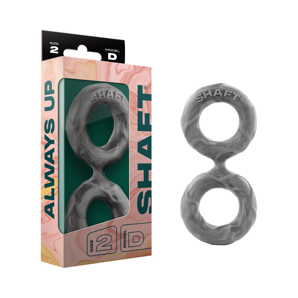 Shaft Double C-Ring - Medium Gray