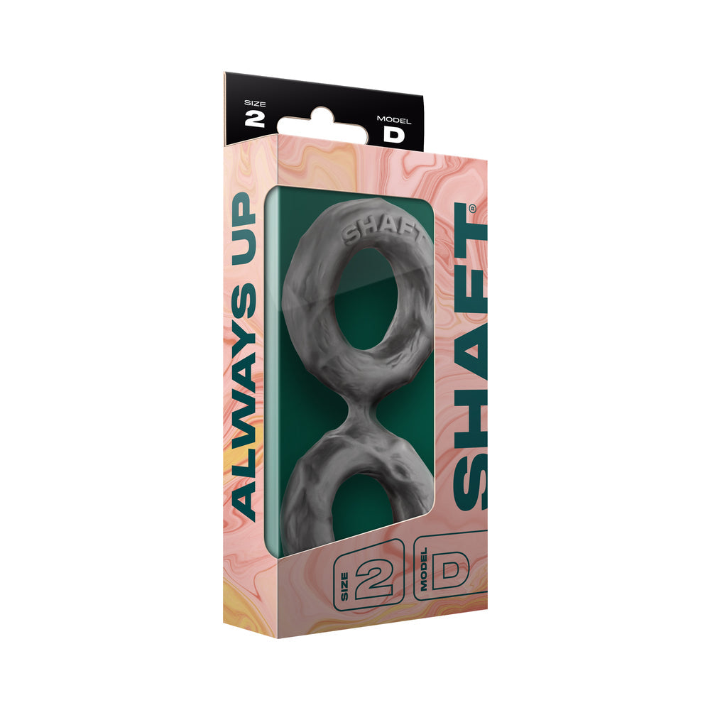 Shaft Double C-Ring - Medium Gray