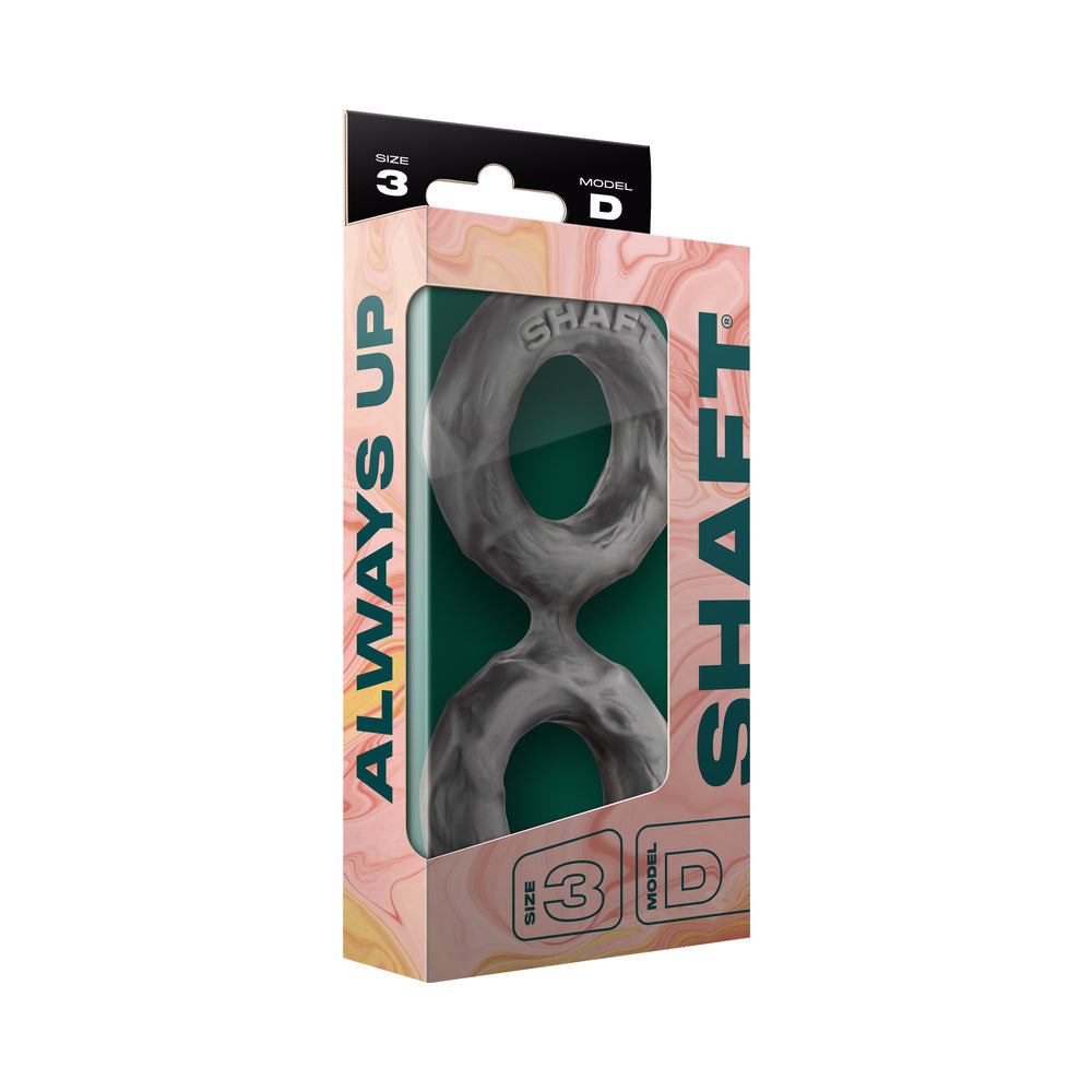 Shaft Double C-Ring - Large Gray