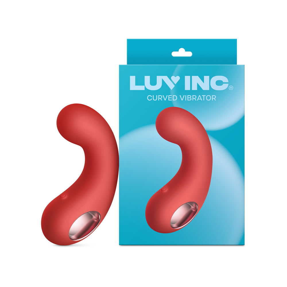 Luv Inc. Curved Vibrator - Red