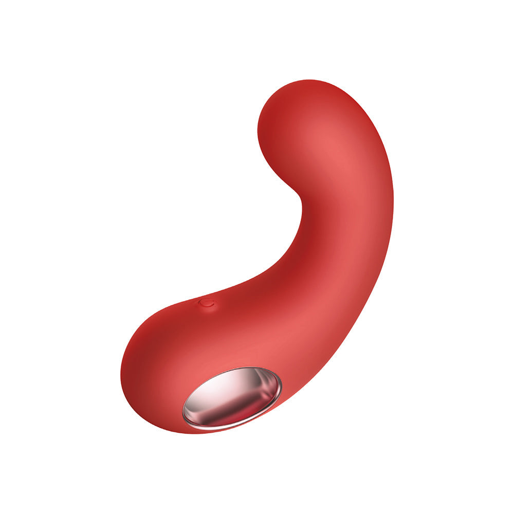 Luv Inc. Curved Vibrator - Red