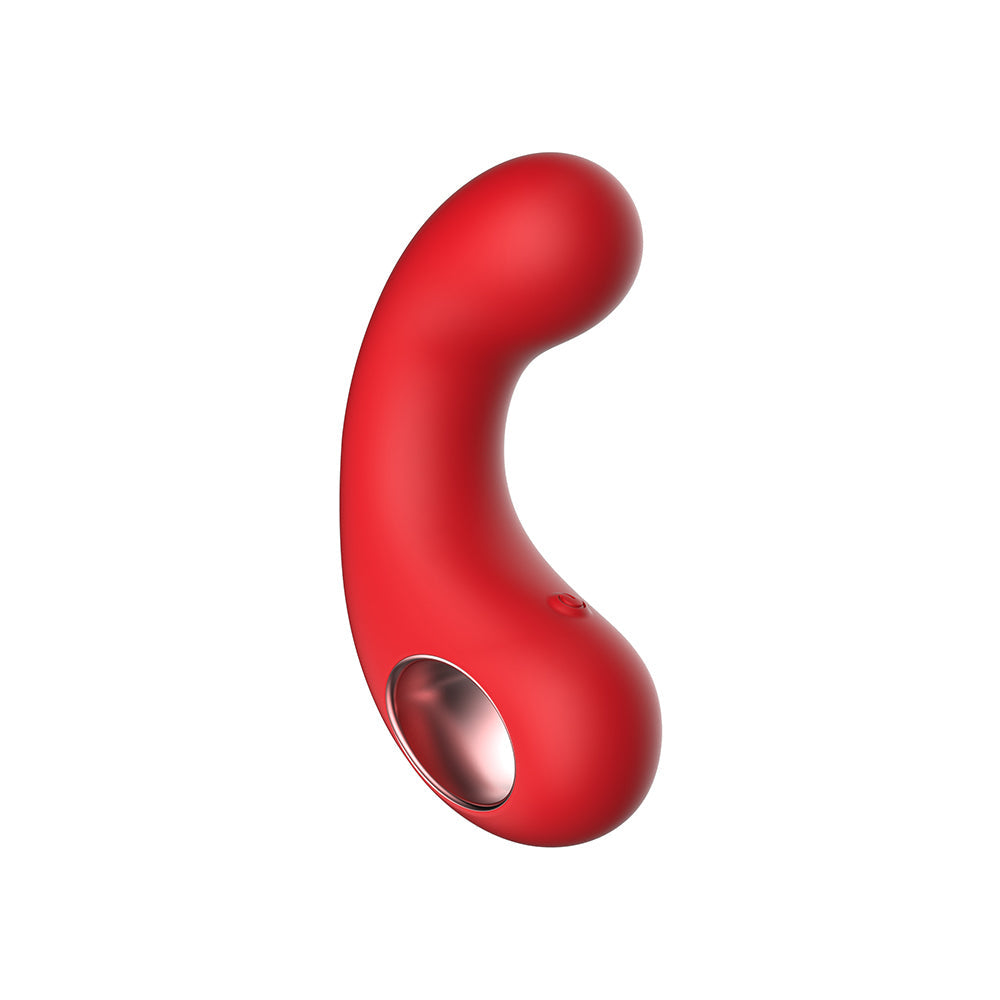 Luv Inc. Curved Vibrator - Red