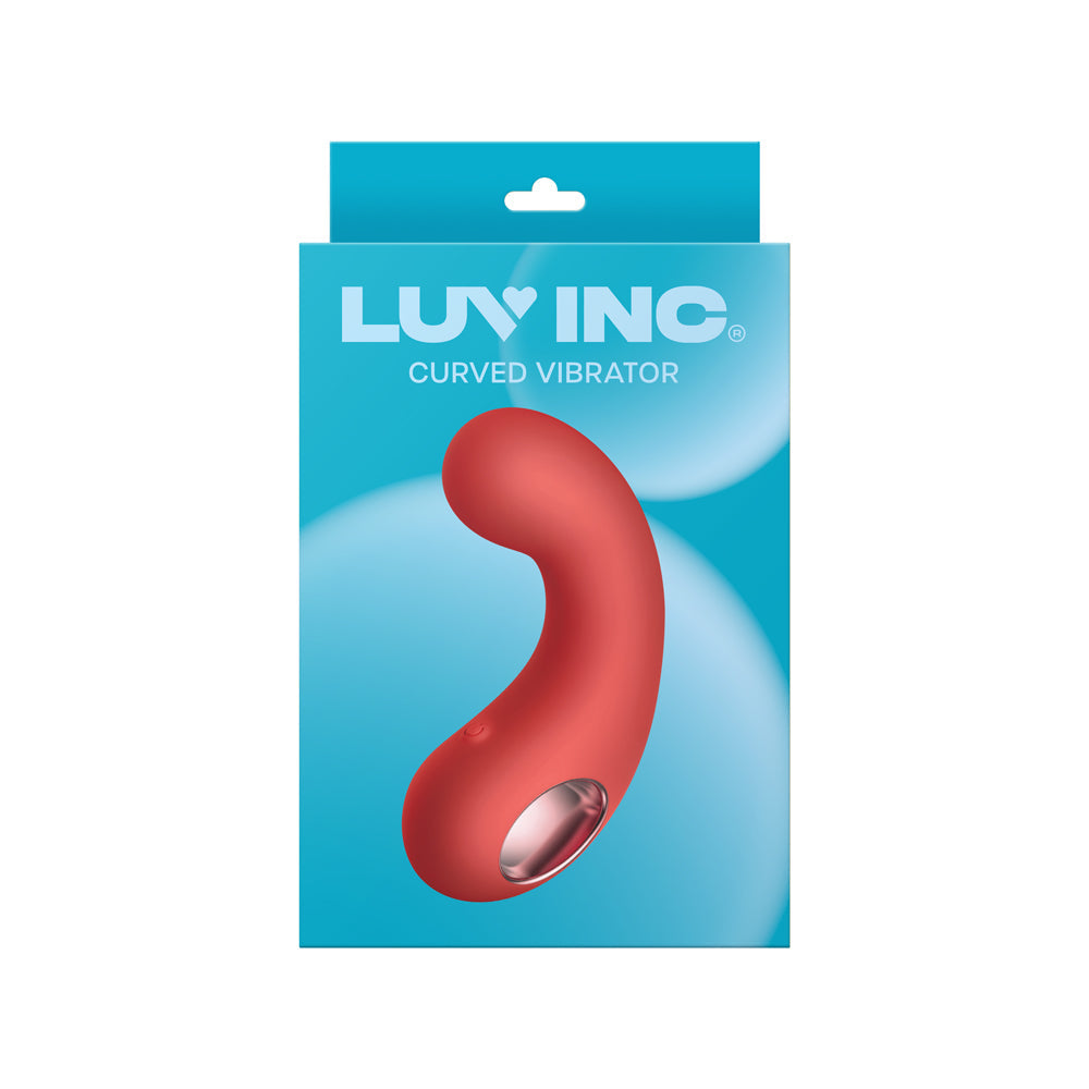 Luv Inc. Curved Vibrator - Red