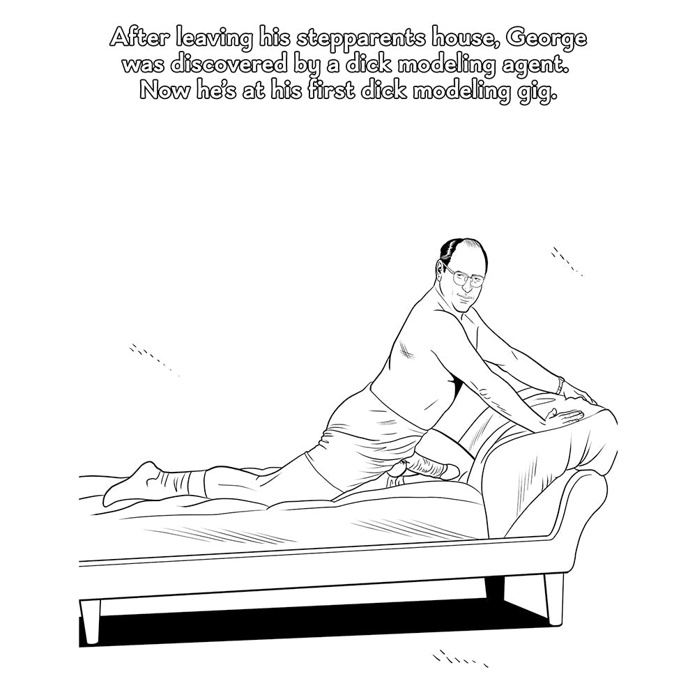 Wood Rocket Sexfeld Parody Coloring Book