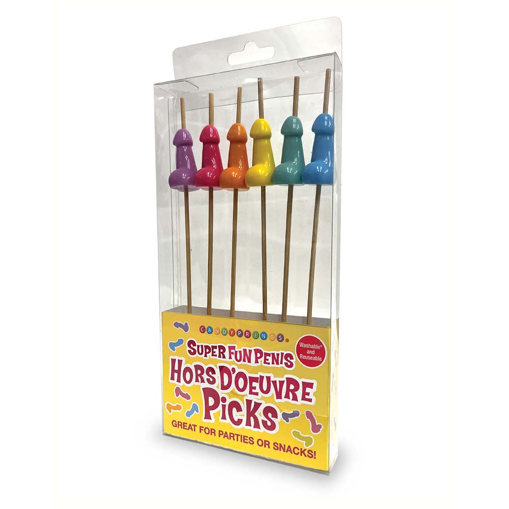 Super Fun Hor D'Oeuvre Picks - Set of 6